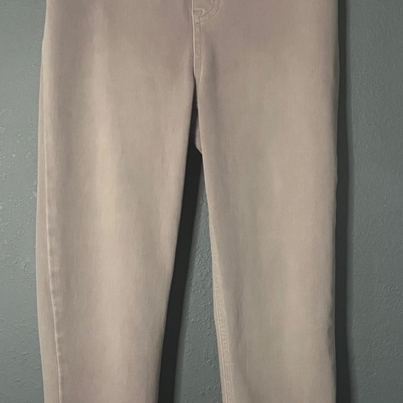 Spanx Knit Cropped Jeggings Women’s Medium High Rise #20019R Lavender Leggings - Picture 4 of 8